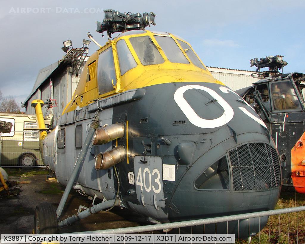 XS887, 1966 Westland Wessex HAS.1 C/N WA267, Westland Wessex HAS1 exhibited at the Doncaster AeroVenture Museum