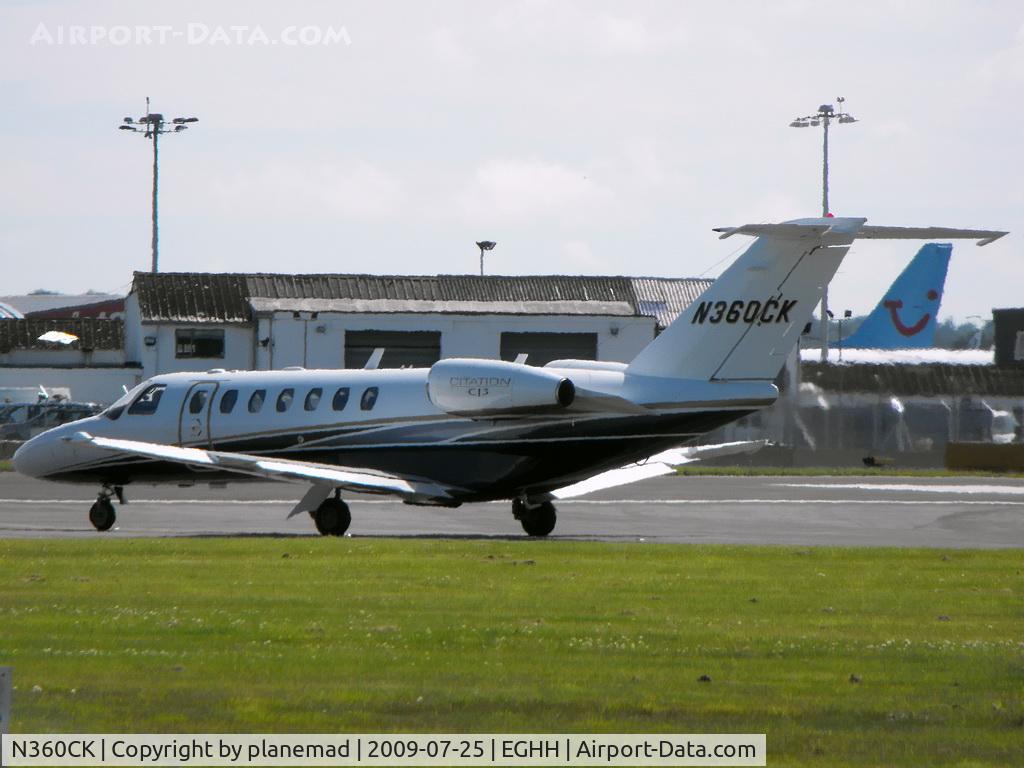 N360CK, 2007 Cessna 525B C/N 525B0180, Taken from the Flying Club