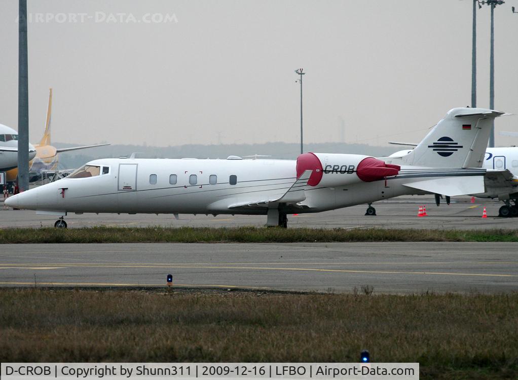 D-CROB, 2003 Learjet 60 C/N 60-261, Parked at the General Aviation area...