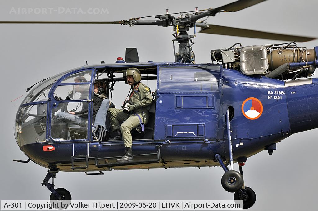 A-301, Sud Aviation SA-316B Alouette III C/N 1301, at Volkel