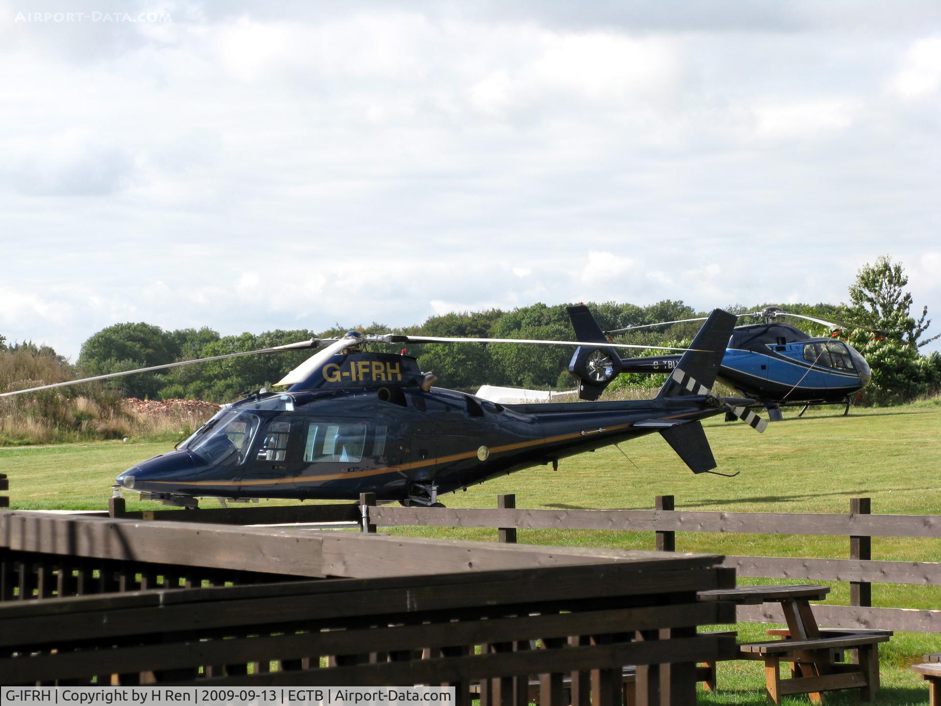 G-IFRH, 1990 Agusta A-109C C/N 7619, Wycome Air Park