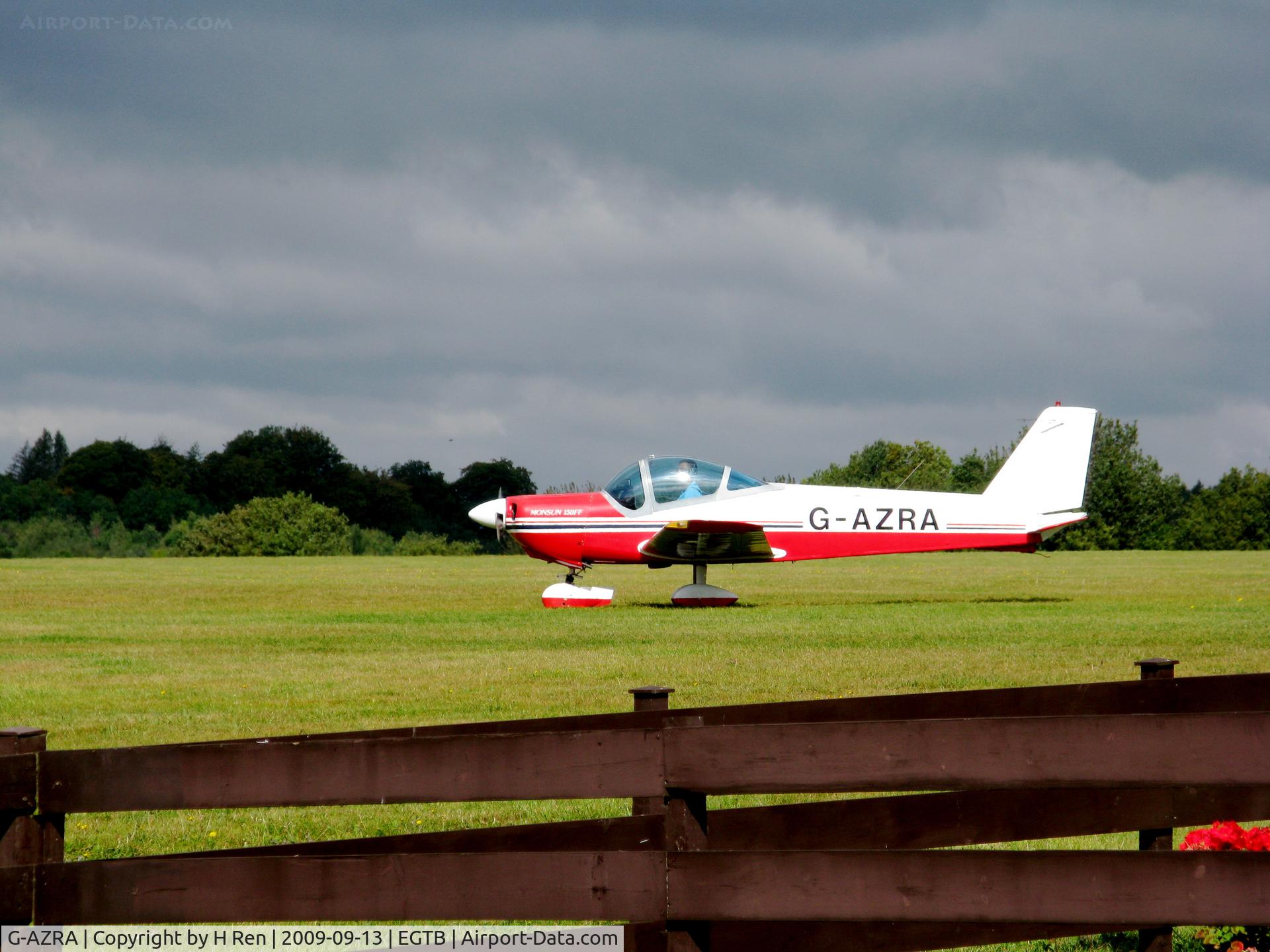 G-AZRA, 1972 Bolkow Bo-209 Monsun C/N 192, Wycome Air Park