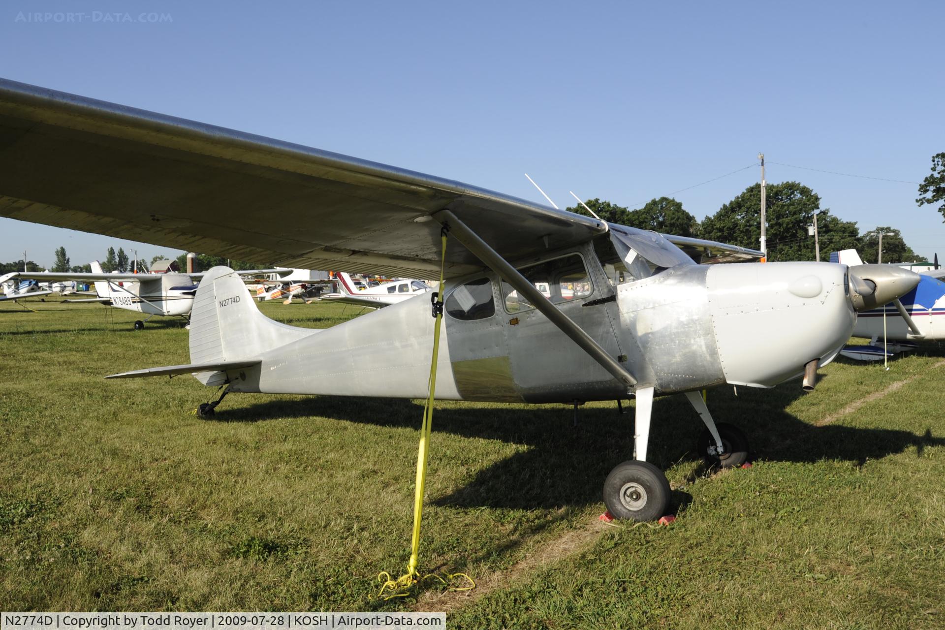 N2774D, 1952 Cessna 170B C/N 25316, EAA AIRVENTURE 2009