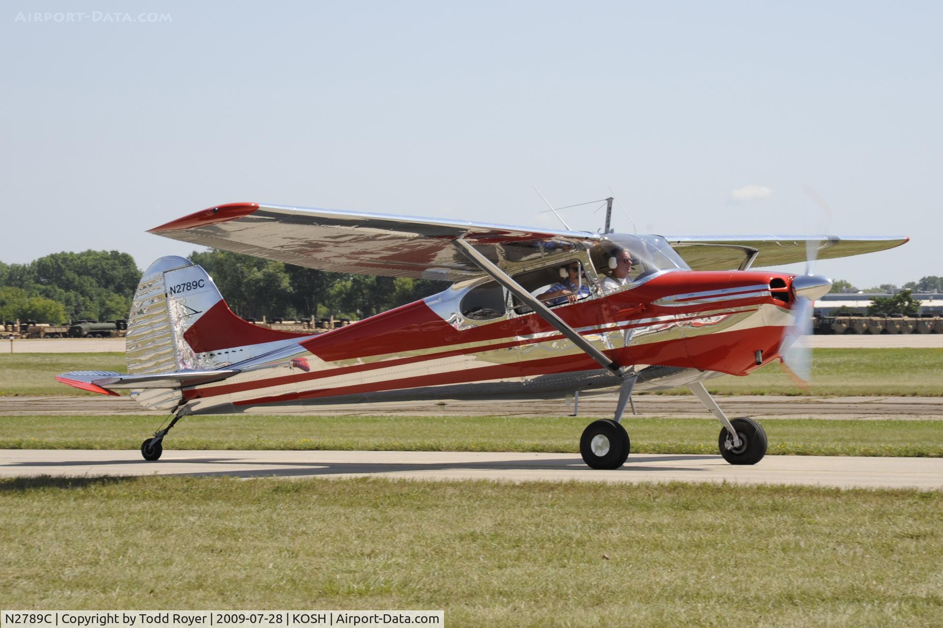 N2789C, 1954 Cessna 170B C/N 26333, EAA AIRVENTURE 2009