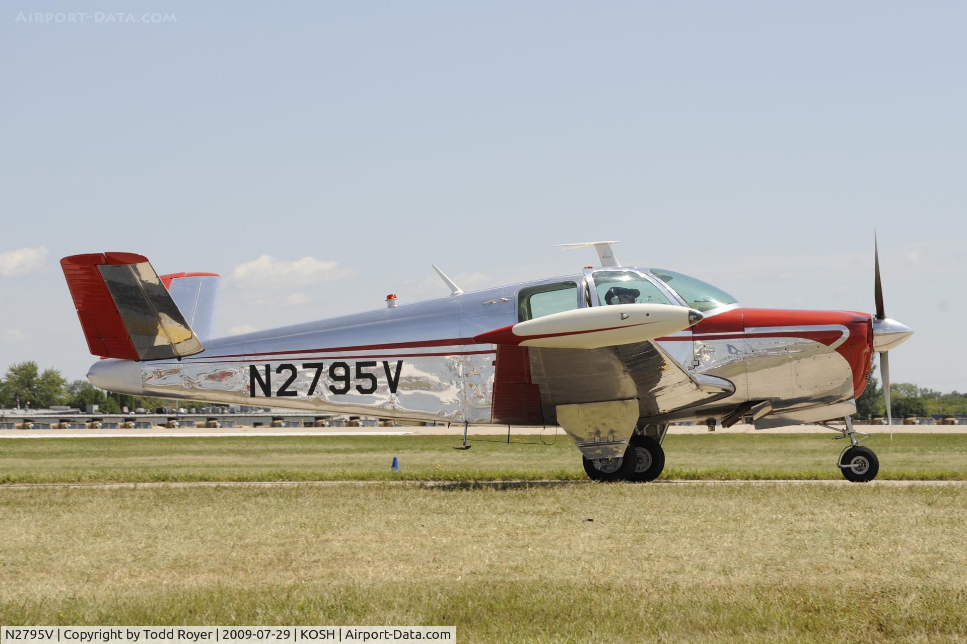 N2795V, 1947 Beech 35 Bonanza C/N D-190, EAA AIRVENTURE 2009