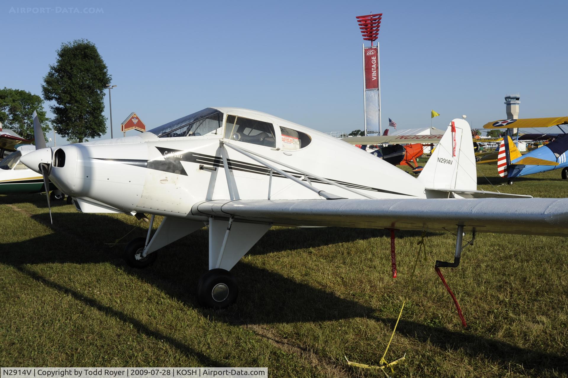 N2914V, 1950 Callair A-2 C/N 130, EAA AIRVENTURE 2009