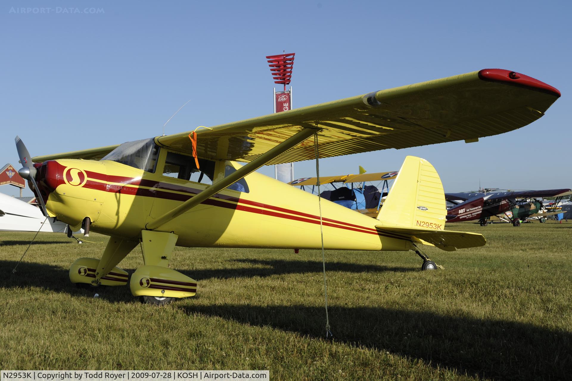 N2953K, 1947 Luscombe 8E Silvaire C/N 5680, EAA AIRVENTURE 2009