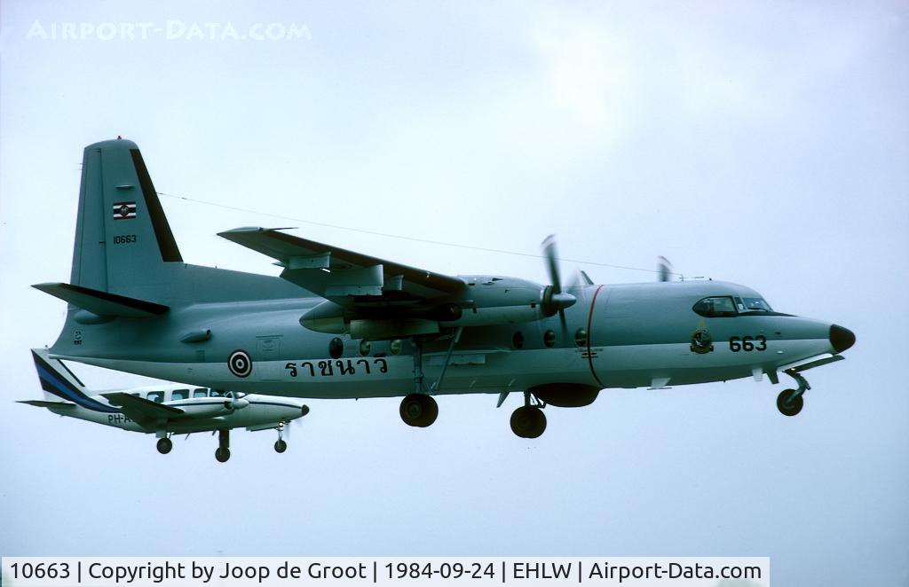 10663, 1984 Fokker F-27-200MAR Friendship C/N 10663, Fokker test flight