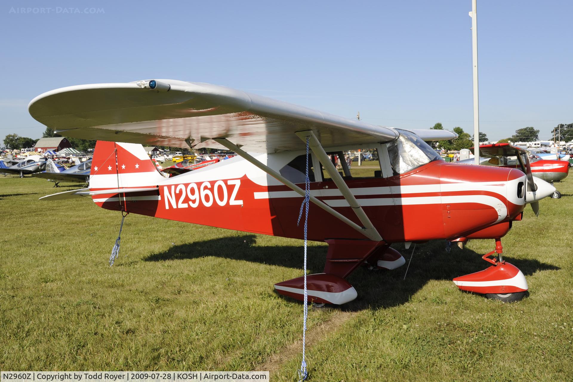N2960Z, Piper PA-22-150 C/N 22-6934, EAA AIRVENTURE 2009