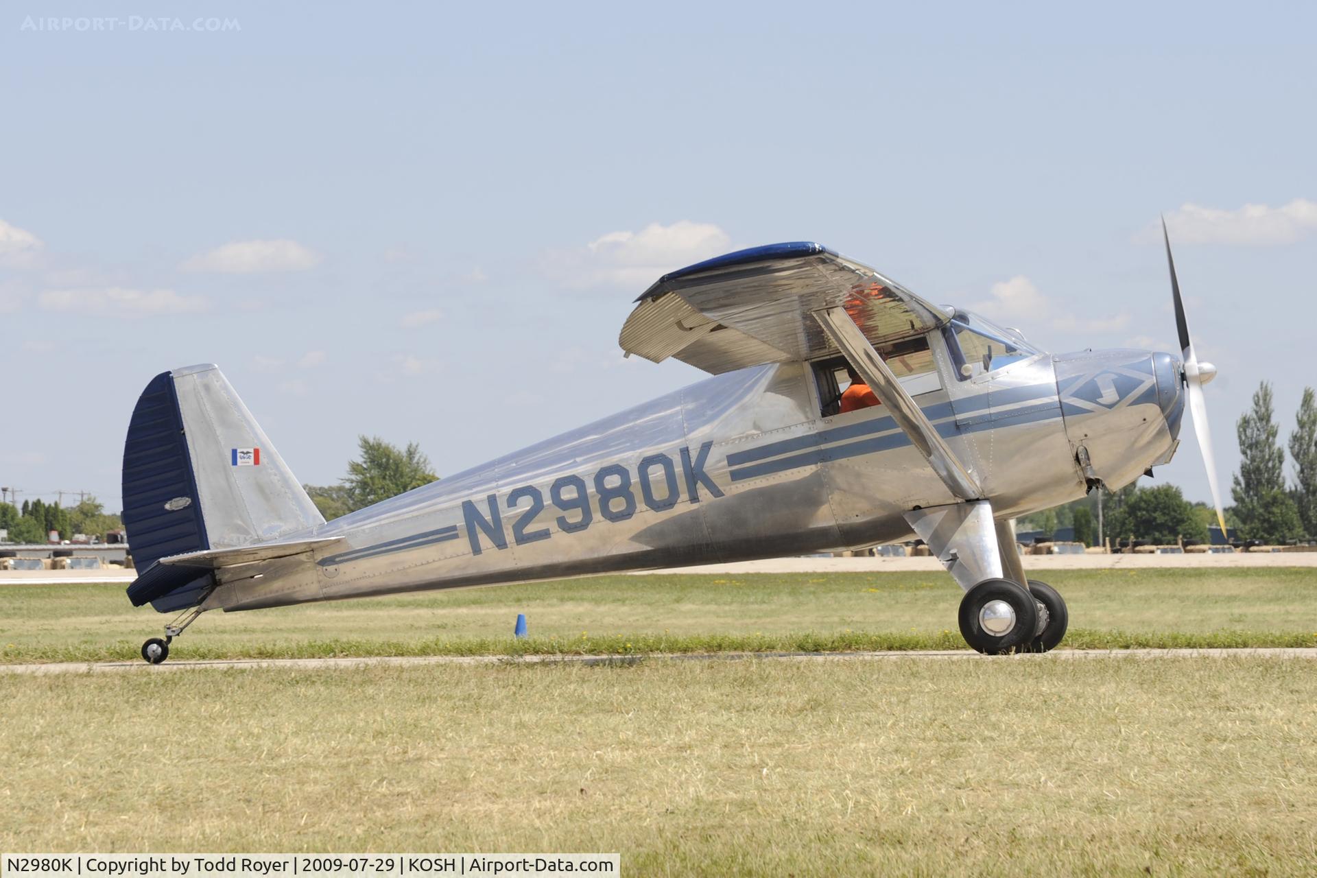 N2980K, 1947 Luscombe 8A C/N 5707, EAA AIRVENTURE 2009