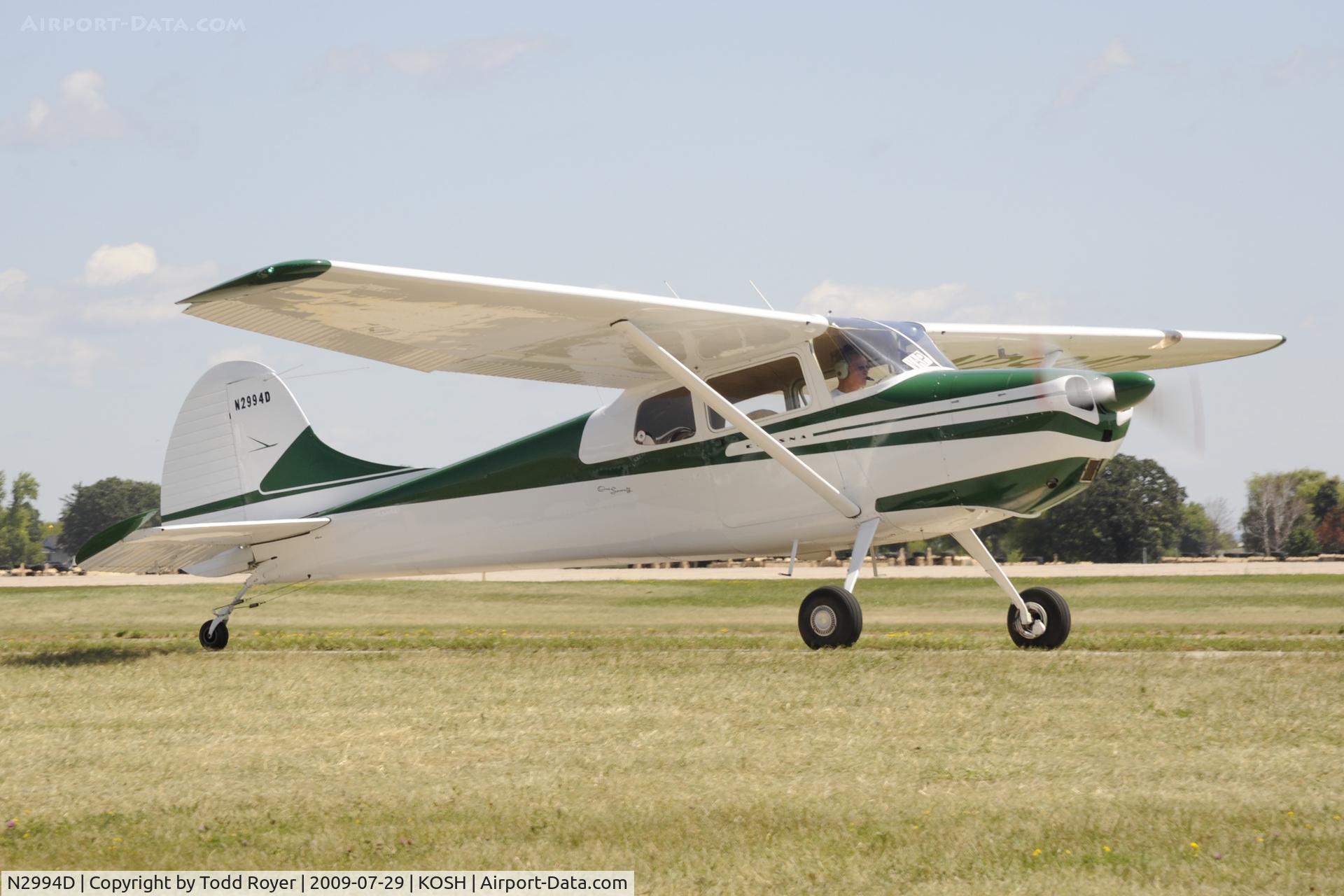 N2994D, 1955 Cessna 170B C/N 26937, EAA AIRVENTURE 2009