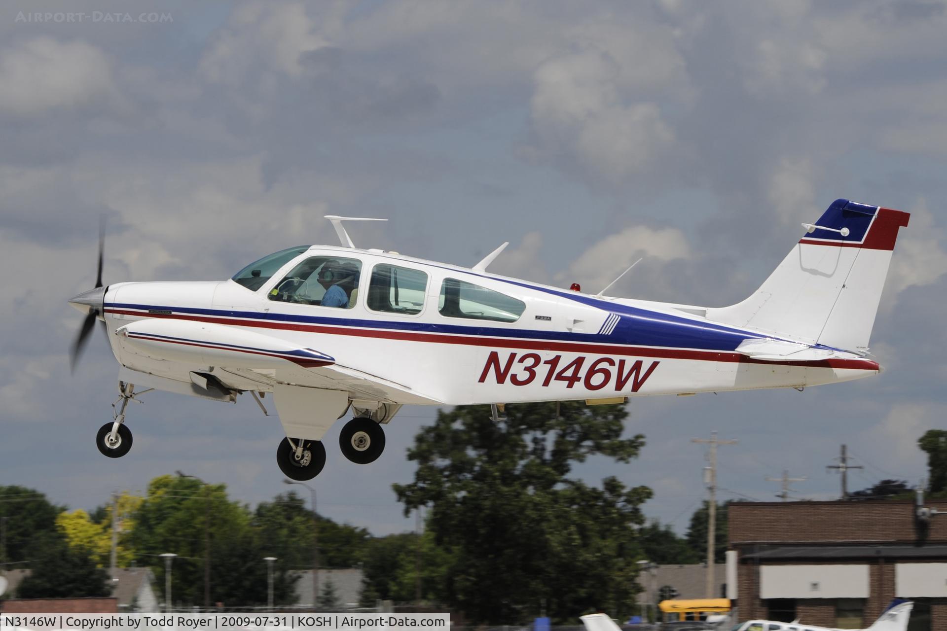 N3146W, 1973 Beech F33A Bonanza C/N CE-479, EAA AIRVENTURE 2009
