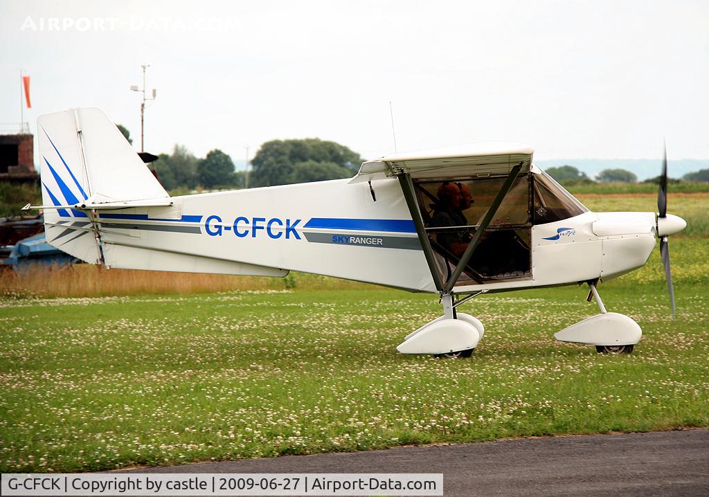 G-CFCK, 2008 Skyranger Swift 912S(1) C/N BMAA/HB/565, seen @ Weston Zoyland