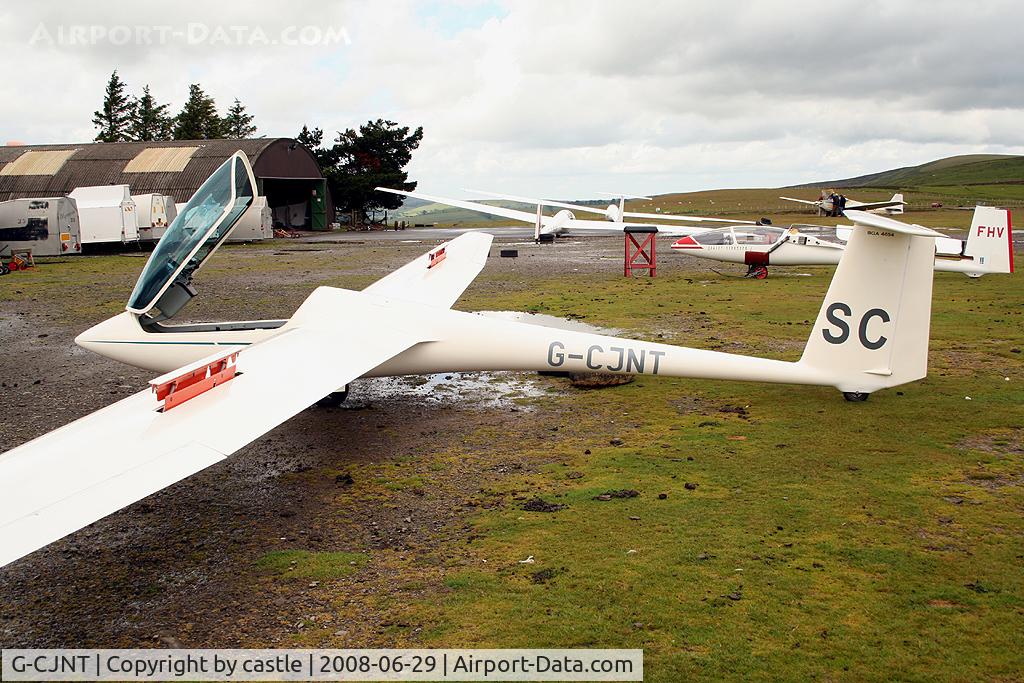G-CJNT, 1982 Schleicher ASW-19B C/N 19371, seen @ Long Mynd
