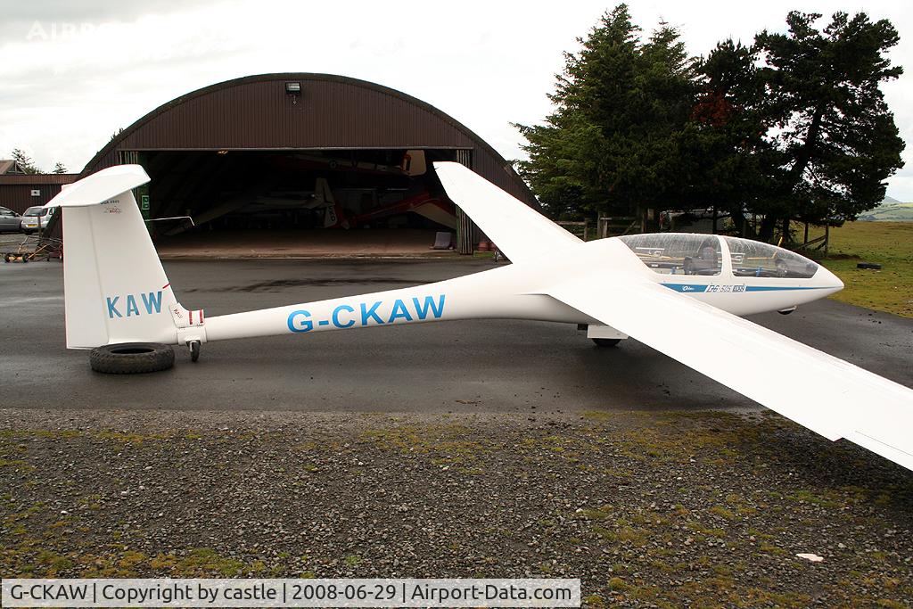 G-CKAW, AMS-Flight DG-500 Elan Orion C/N 5E228X66, seen @ Long Mynd