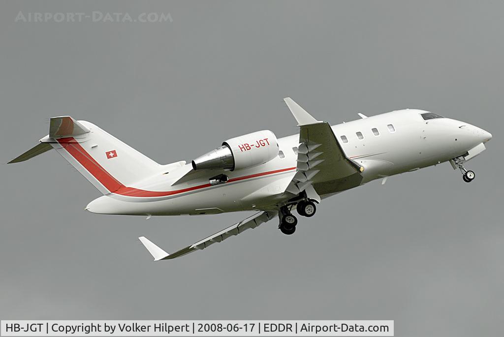HB-JGT, 2008 Bombardier Challenger 605 (CL-600-2B16) C/N 5736, at scn