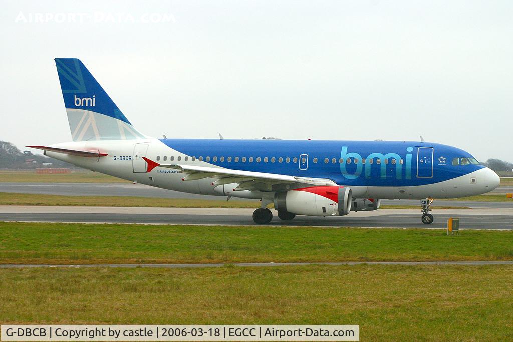 G-DBCB, 2004 Airbus A319-131 C/N 2188, seen @ Manchester