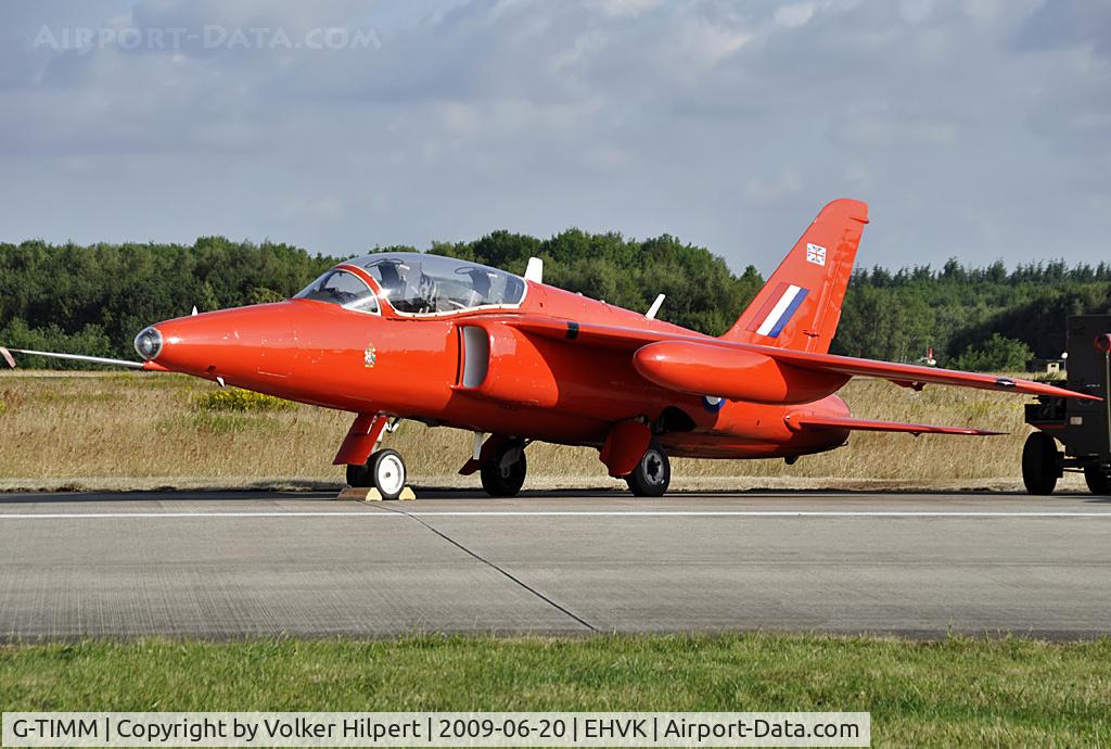 G-TIMM, 1962 Folland Gnat T.1 C/N FL519, at Volkel