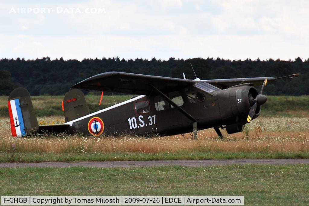 F-GHGB, Max Holste MH-1521C-1 Broussard C/N 256, Airport Eggersdorf (EDCE)