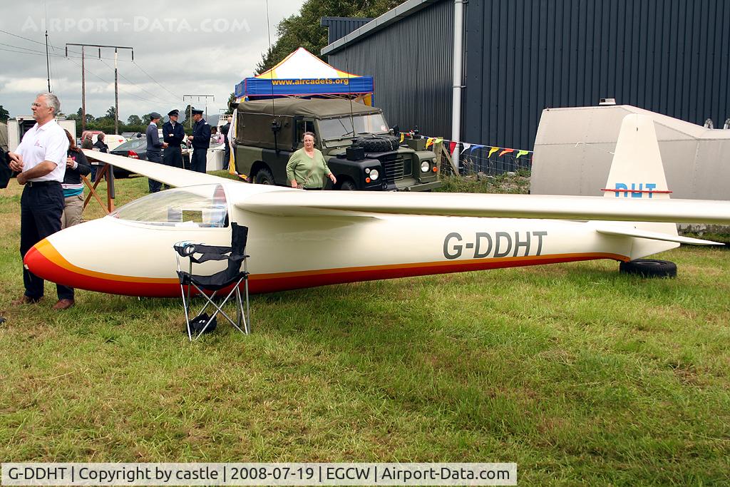 G-DDHT, 1966 Schleicher Ka-6E Rhonsegler C/N 4065, seen @ Welshpool