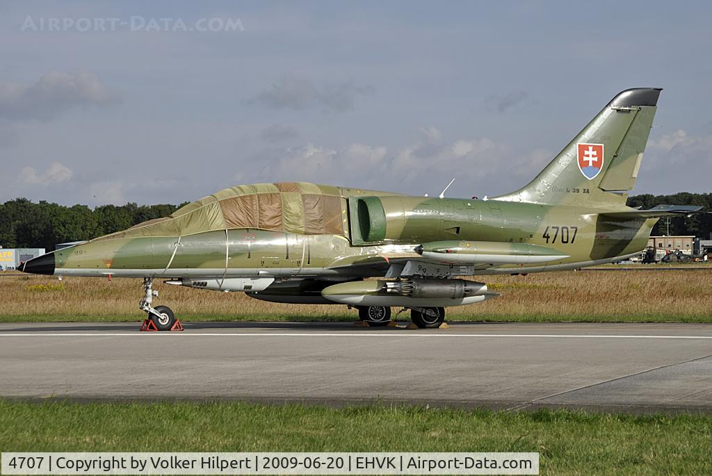 4707, Aero L-39ZA Albatros C/N 934707, at Volkel