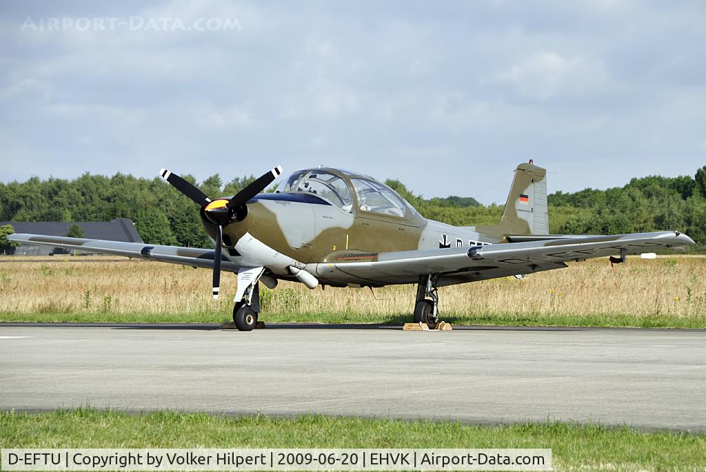 D-EFTU, Focke-Wulf FWP-149D C/N 091, at Volkel