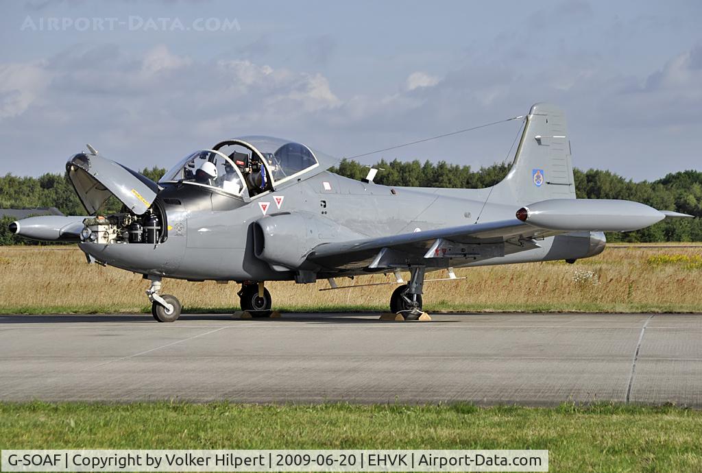 G-SOAF, 1986 BAC 167 Strikemaster Mk.82A C/N 425, at Volkel