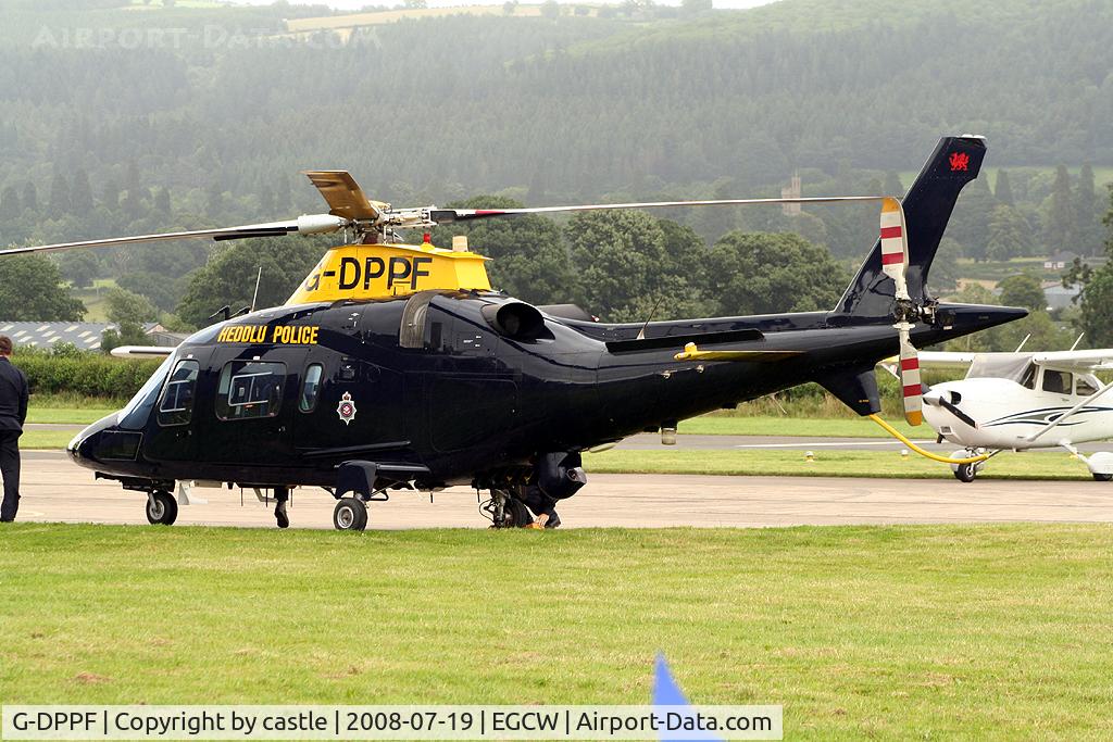 G-DPPF, 2003 Agusta A-109E Power C/N 11216, seen @ Welshpool