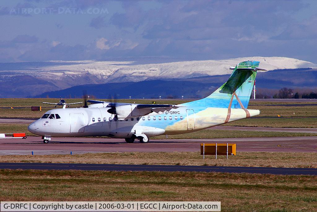 G-DRFC, 1986 ATR 42-300 C/N 007, seen @ Manchester