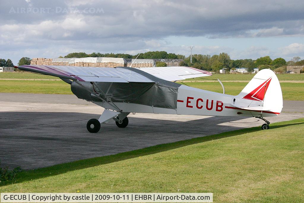 G-ECUB, 1958 Piper PA-18 Super Cub C/N 18-6279, seen @ Breighton