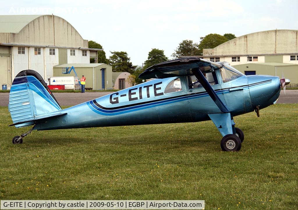 G-EITE, 1946 Luscombe 8F Silvaire C/N 3407, seen @ Kemble vintage flyin