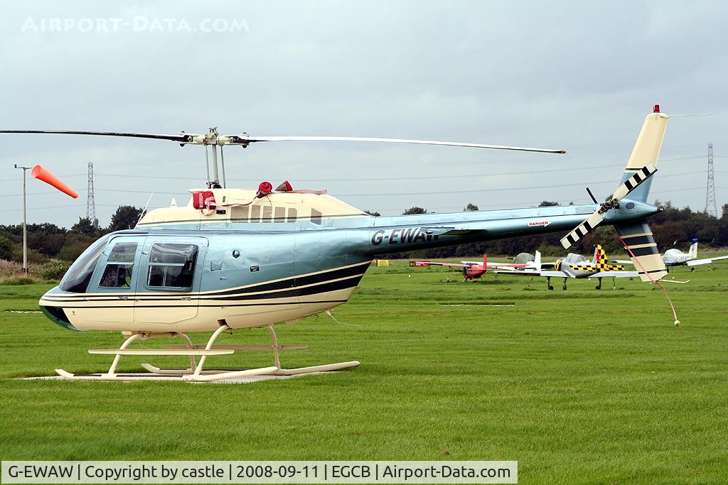G-EWAW, 1987 Bell 206B-3 JetRanger III C/N 3955, seen @ Barton