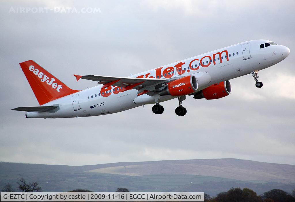 G-EZTC, 2009 Airbus A320-214 C/N 3871, seen @ Manchester