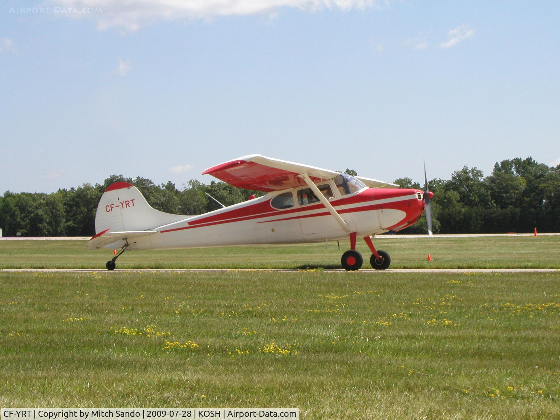 CF-YRT, 1953 Cessna 170A C/N 20395, EAA AirVenture 2009.