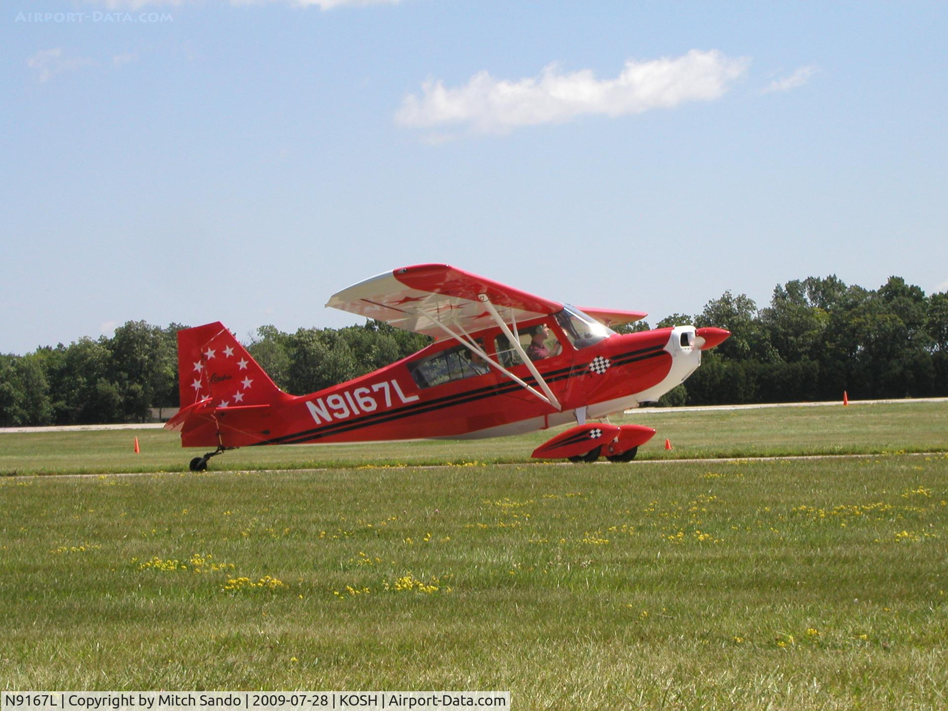 N9167L, Bellanca 7ECA Citabria C/N 793-72, EAA AirVenture 2009.