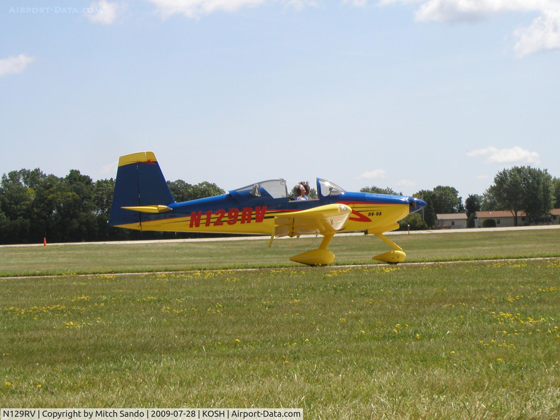 N129RV, 2000 Vans RV-9A C/N 2, EAA AirVenture 2009.