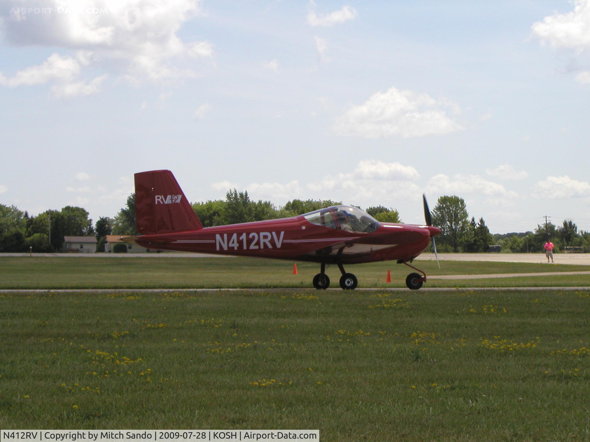N412RV, 2008 Vans RV-12 C/N 2, EAA AirVenture 2009.
