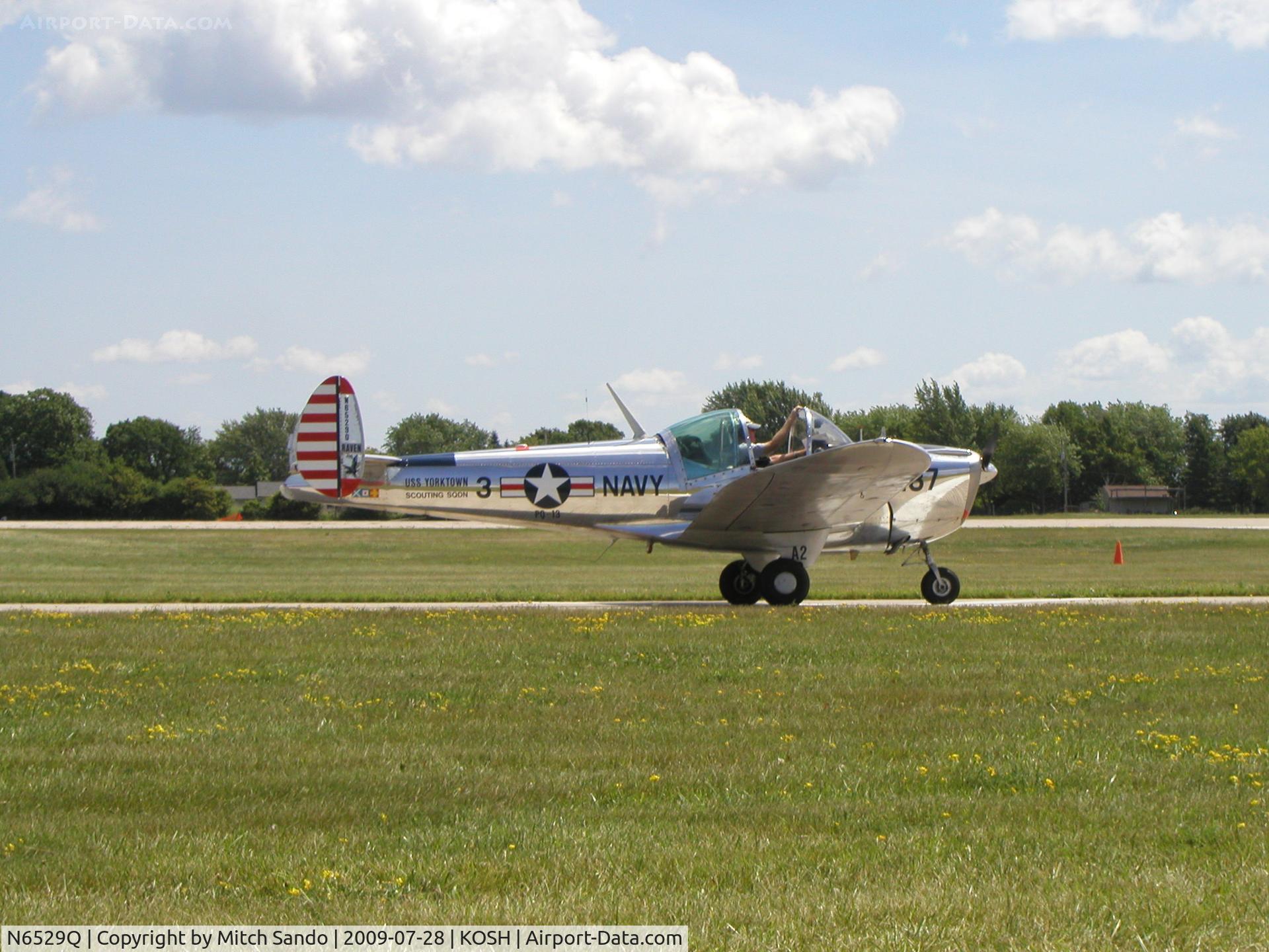 N6529Q, 1966 Alon A2 Aircoupe C/N A-129, EAA AirVenture 2009.