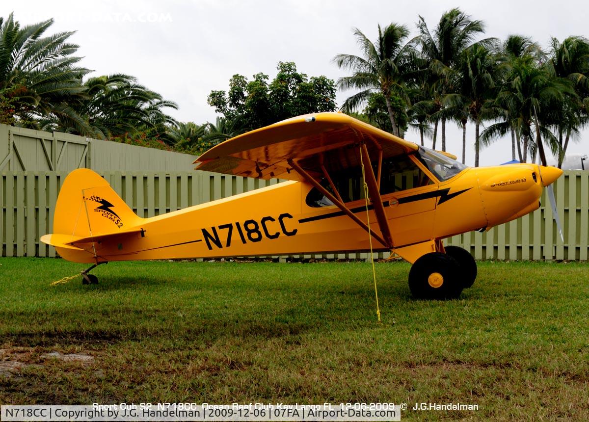 N718CC, 2007 Cub Crafters CC11-100 Sport Cub C/N CC11-00058, at Ocean Reef FL overcast
