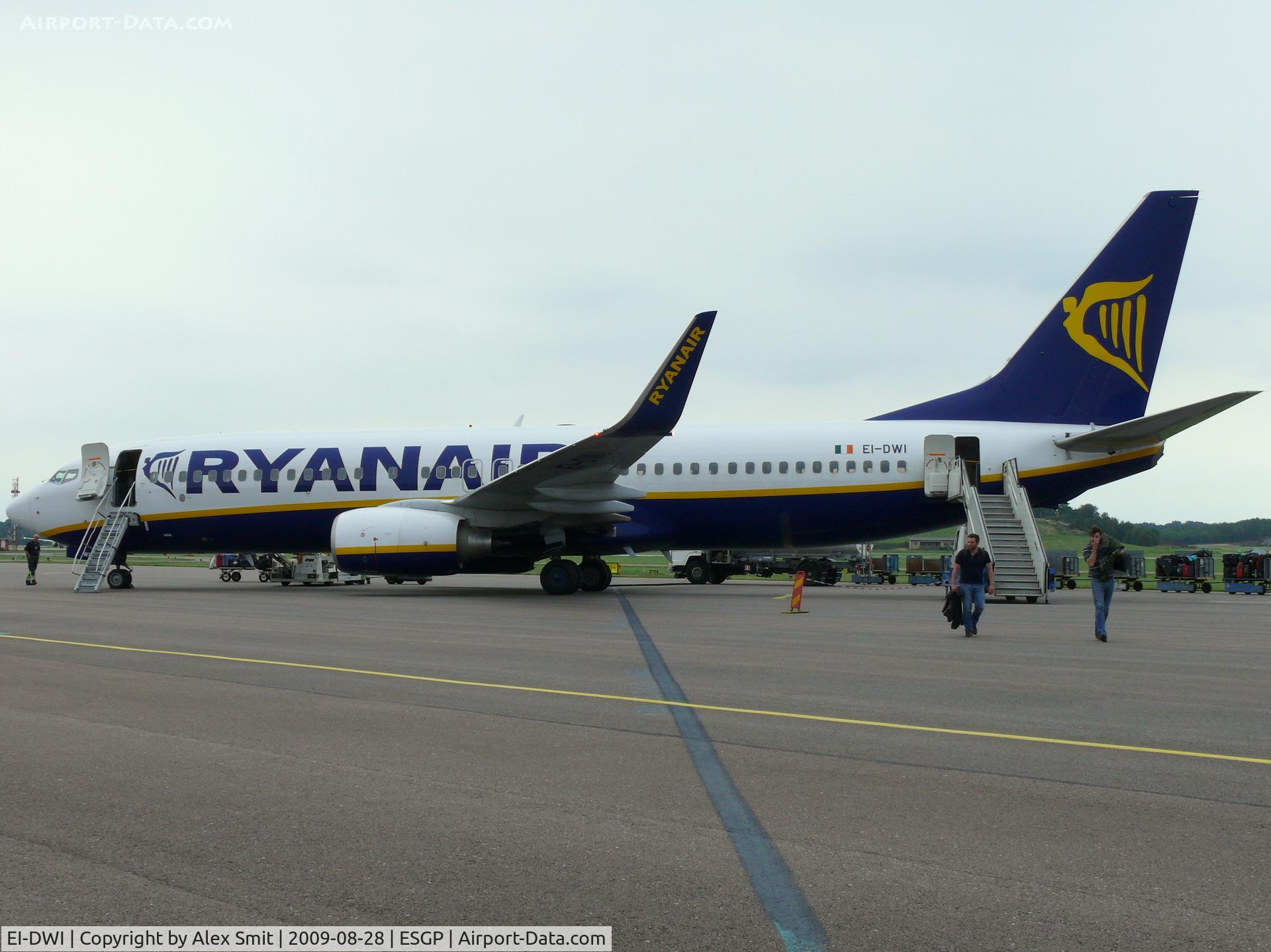 EI-DWI, 2007 Boeing 737-8AS C/N 33643, Boeing B737-8AS EI-DWI Ryanair