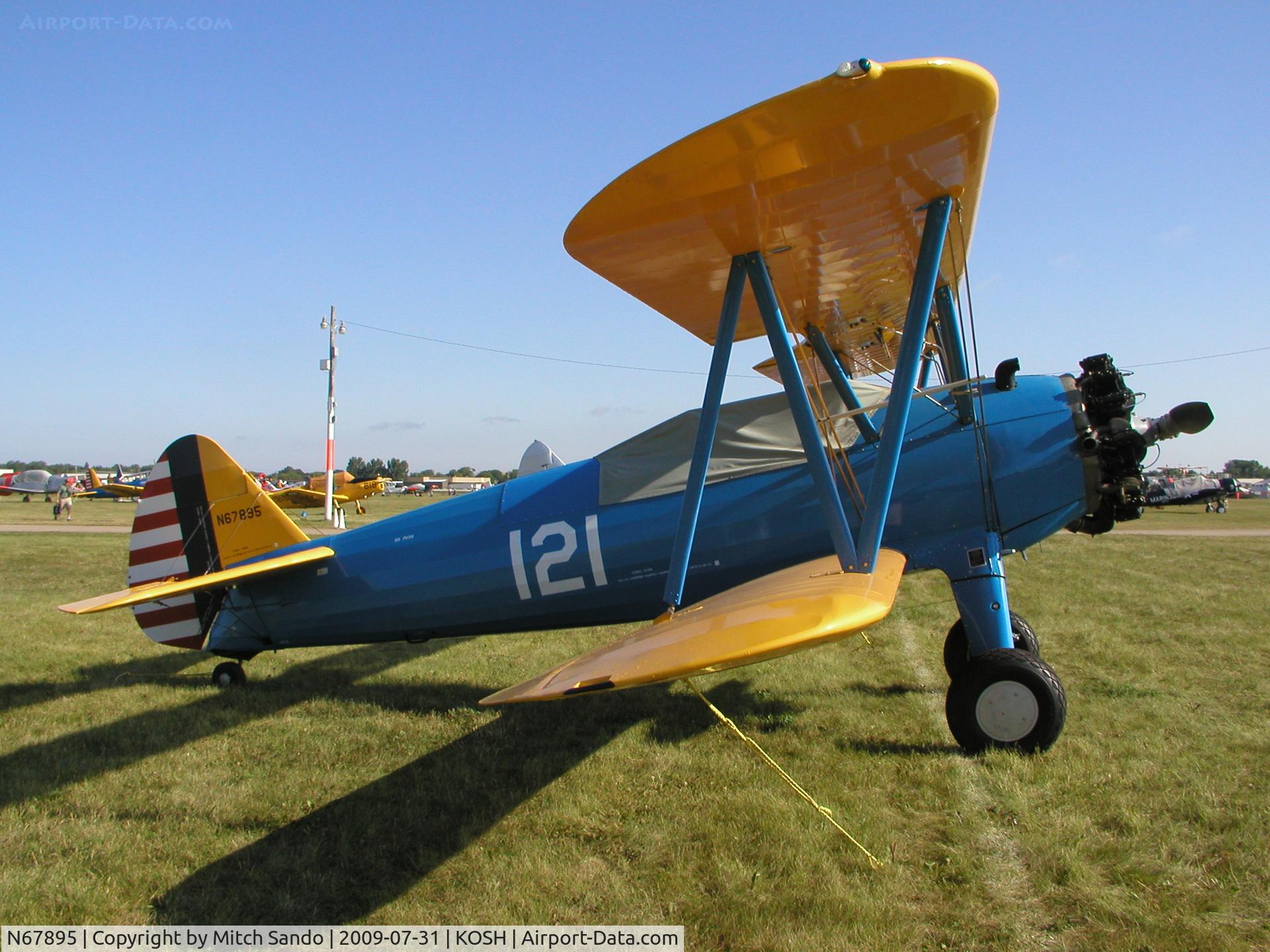 N67895, 1943 Boeing E75 C/N 75-7593, EAA AirVenture 2009.
