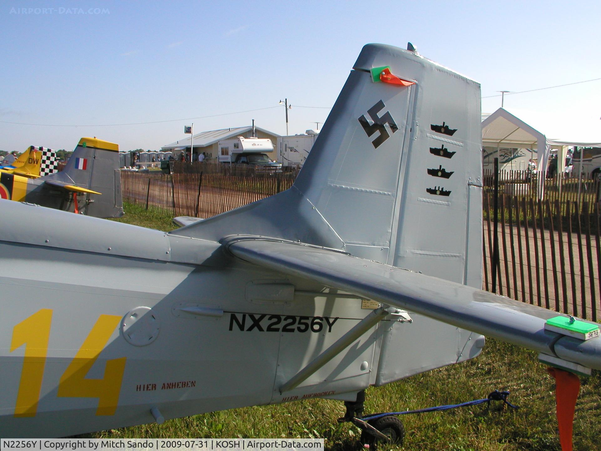 N2256Y, 1961 Nord 3202 Master C/N 98, EAA AirVenture 2009.