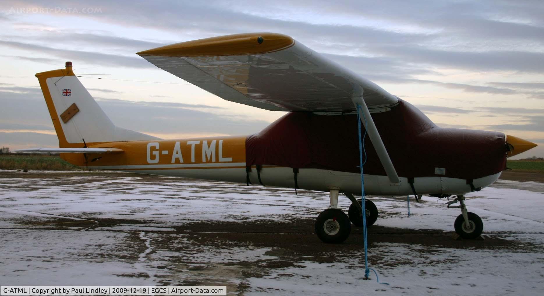 G-ATML, 1966 Reims Cessna F150F C/N 0014, Ready for Winter !