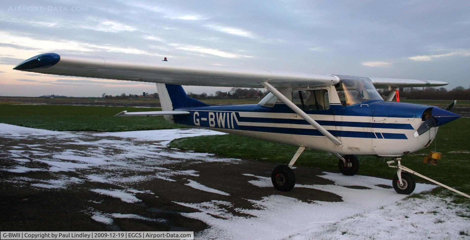 G-BWII, 1966 Cessna 150G C/N 150-65308, Ready for Winter