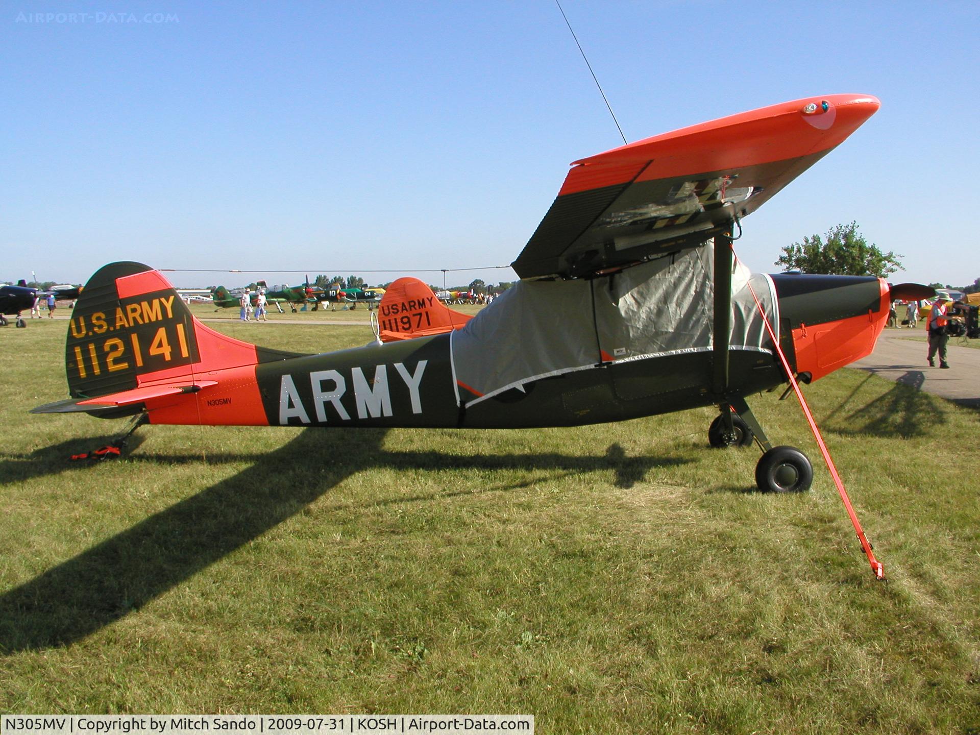 N305MV, Cessna 305A C/N 22455, EAA AirVenture 2009.