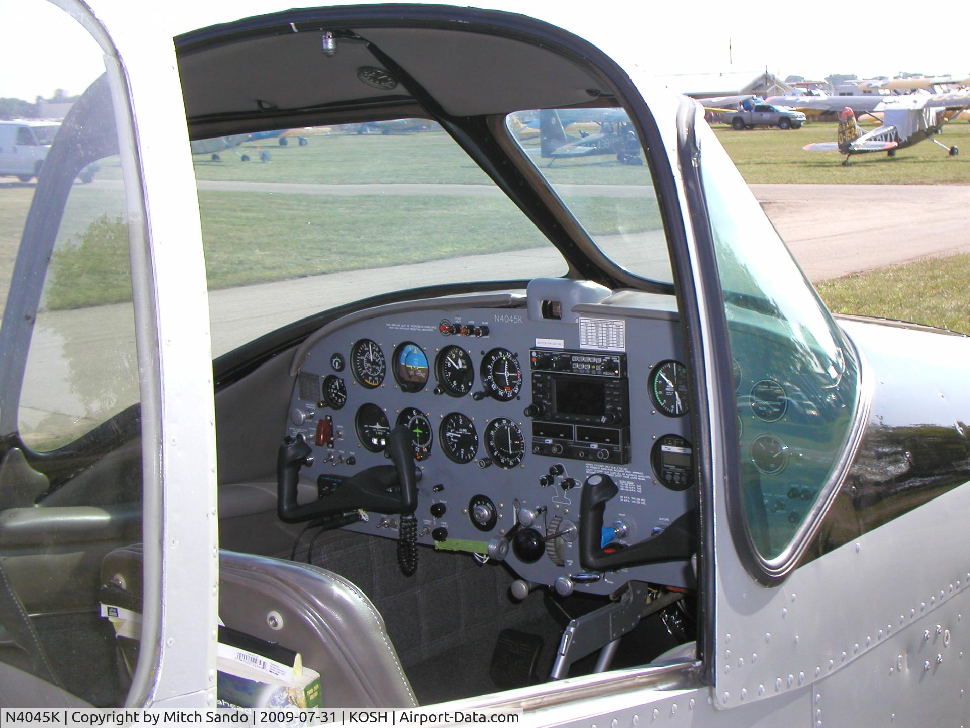 N4045K, 1947 North American Navion C/N NAV-4-1045, EAA AirVenture 2009.
