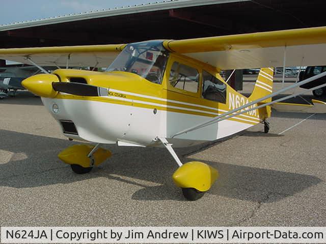 N624JA, 1976 Bellanca 7ECA Citabria C/N 1177-76, Extt