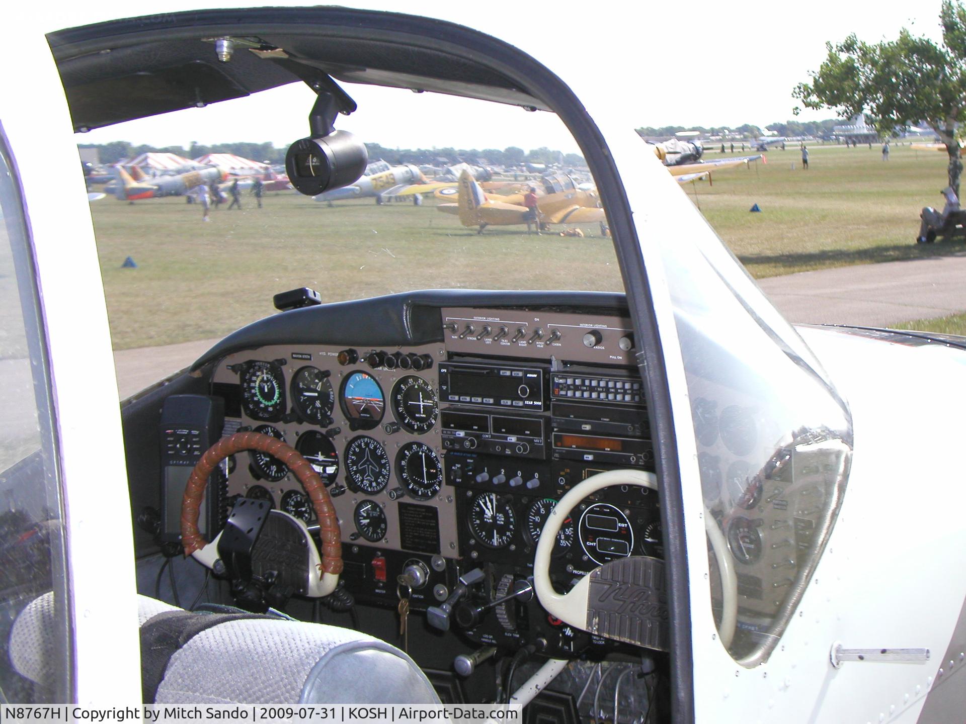 N8767H, 1947 North American Navion C/N NAV-4-767, EAA AirVenture 2009.