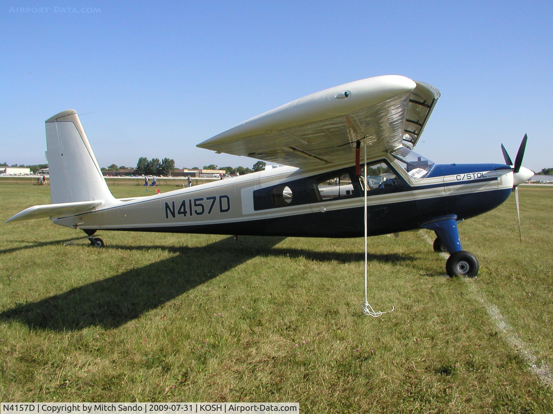 N4157D, 1959 Helio H-395 Super Courier C/N 509, EAA AirVenture 2009.