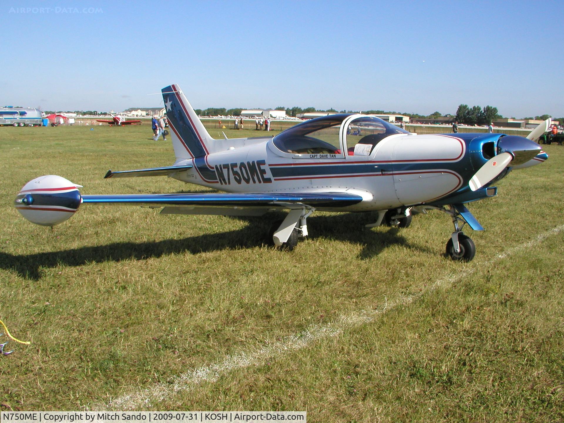 N750ME, 1983 SIAI-Marchetti SF-260 C/N 717, EAA AirVenture 2009.